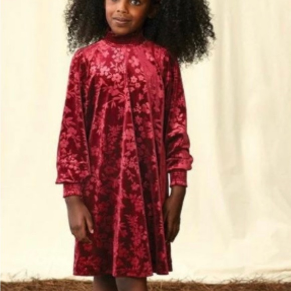 Matilda Jane Red Velvet Dresses- Perfect for the holidays - Picture 1 of 8